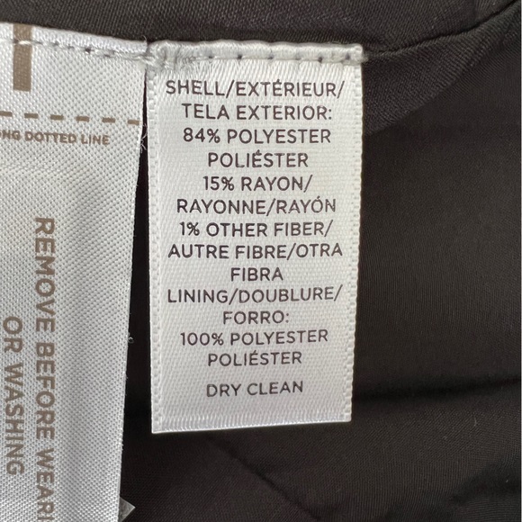 NWT LOFT shimmer tweed skirt with pockets size 0 - Picture 6 of 7